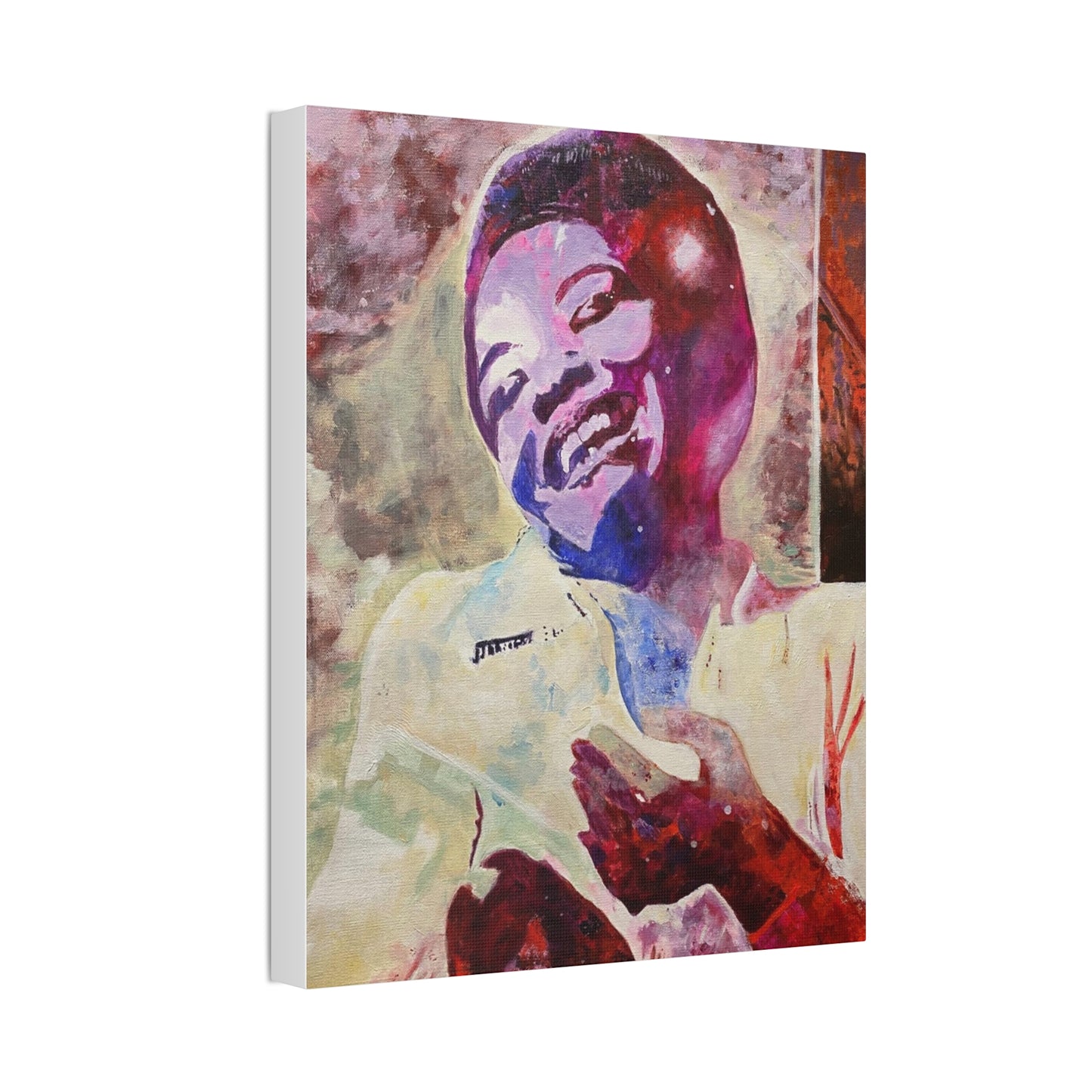 Maya Angelou - Mantle of Joy Canvas Stretched, 1.5''