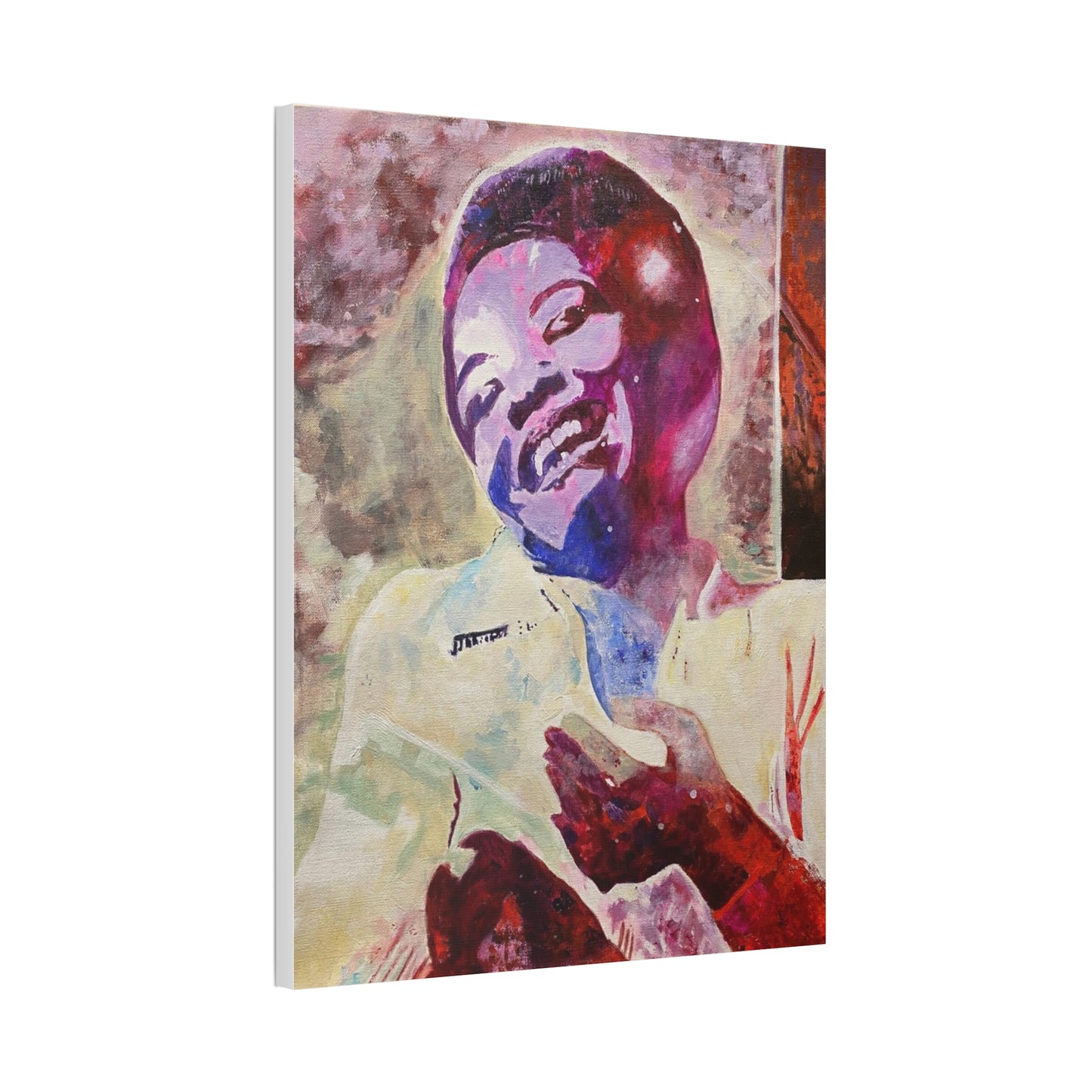 Maya Angelou - Mantle of Joy Canvas Stretched, 1.5''