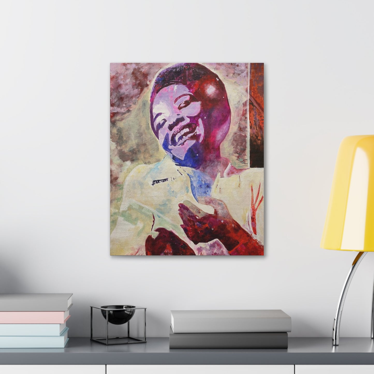 Maya Angelou - Mantle of Joy Canvas Stretched, 1.5''
