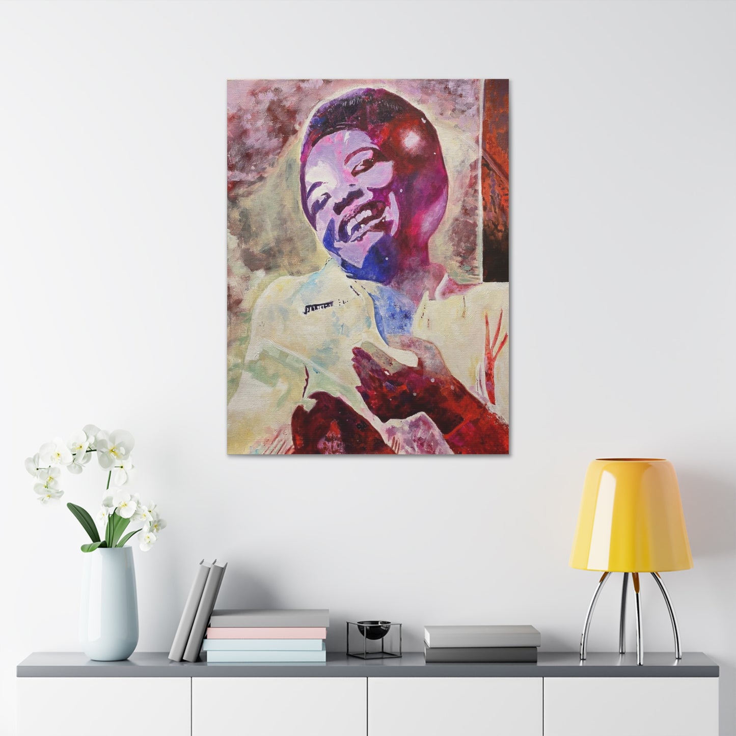 Maya Angelou - Mantle of Joy Canvas Stretched, 1.5''