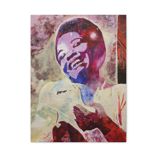 Maya Angelou - Mantle of Joy Canvas Stretched, 1.5''